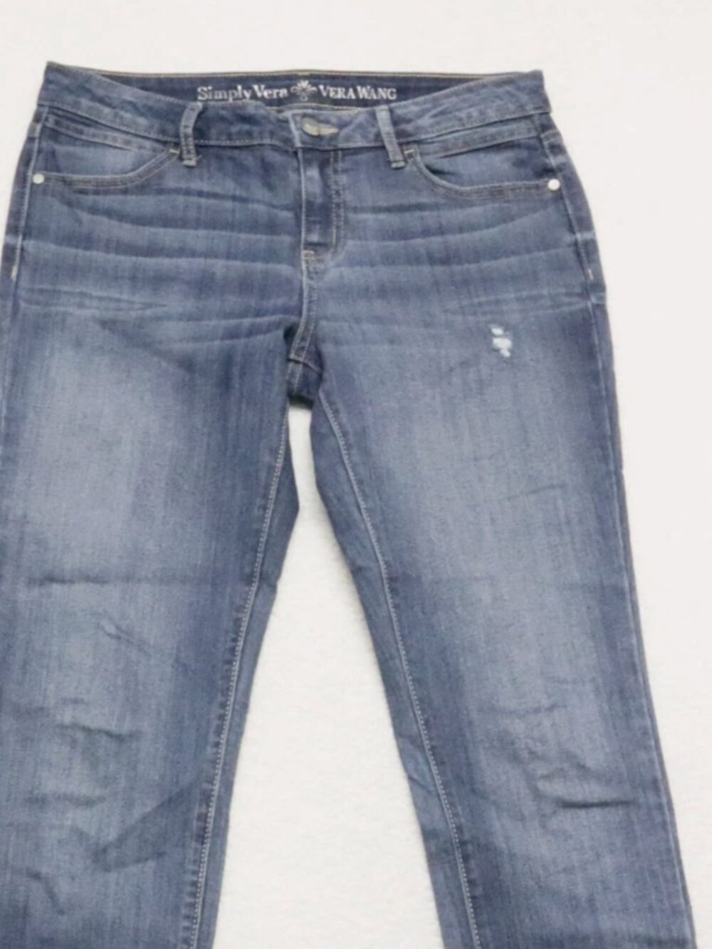 Simply Vera Wang Jeans Womens Boot Leg Size 10